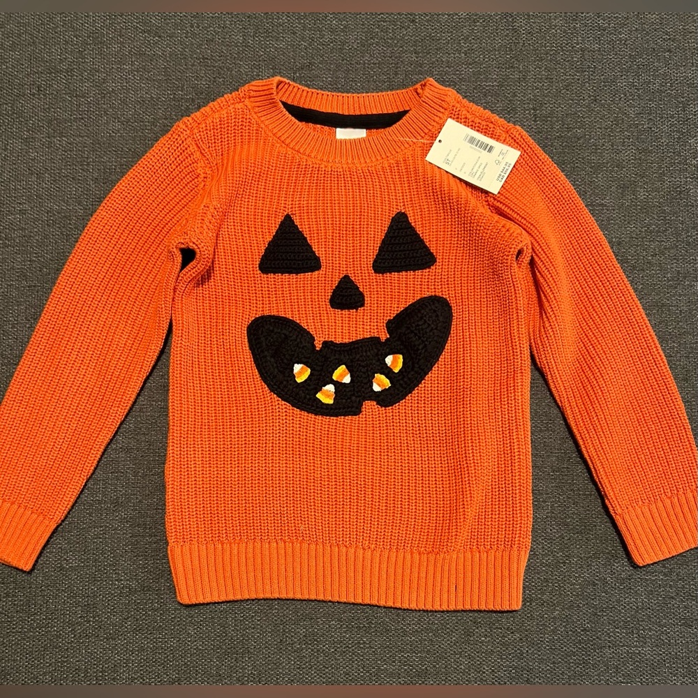 NWT Gymboree Orange Sweater